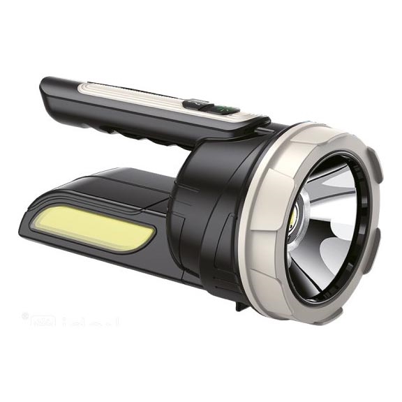 Uzlādējams LED lukturis 2xLED/3W/5V 210 lm 1200 mAh melns