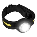 Uzlādējams regulējams LED galvas lukturis ar sarkanu gaismu LED/5V IPX4 550 lm 600 mAh