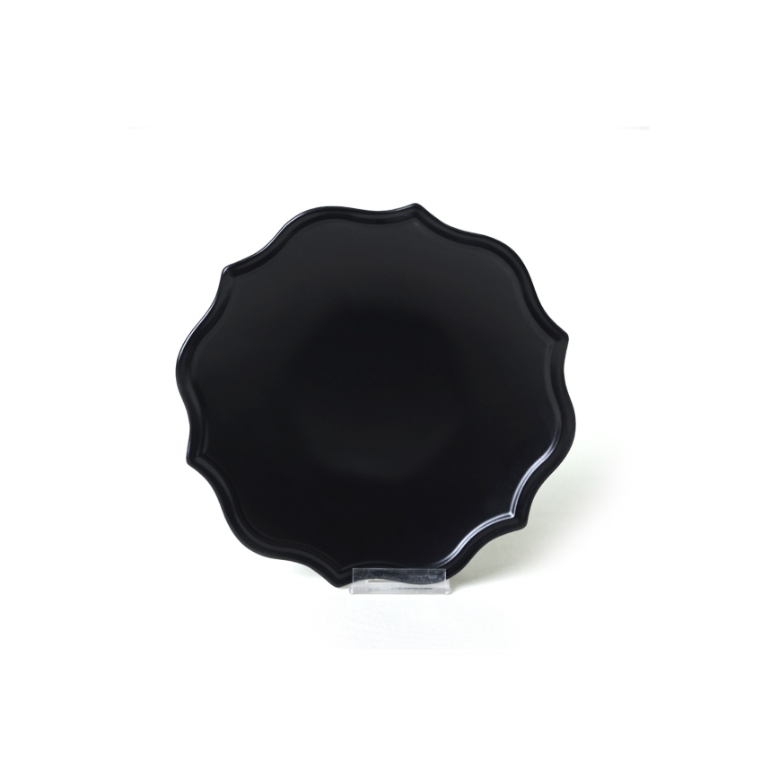 Vakariņu servīze 24 gab. melna/akmensmasa