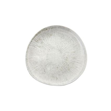 Vakariņu servīze 24 gab. pelēka/porcelāns