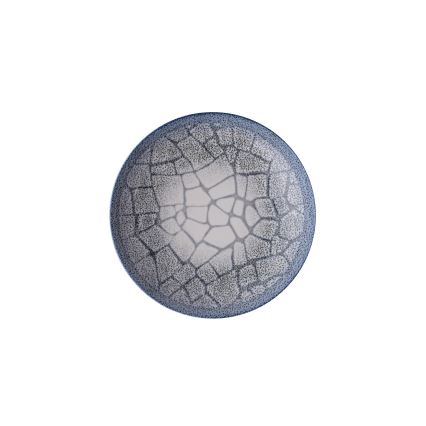 Vakariņu servīze 24 gab., zila/porcelāns