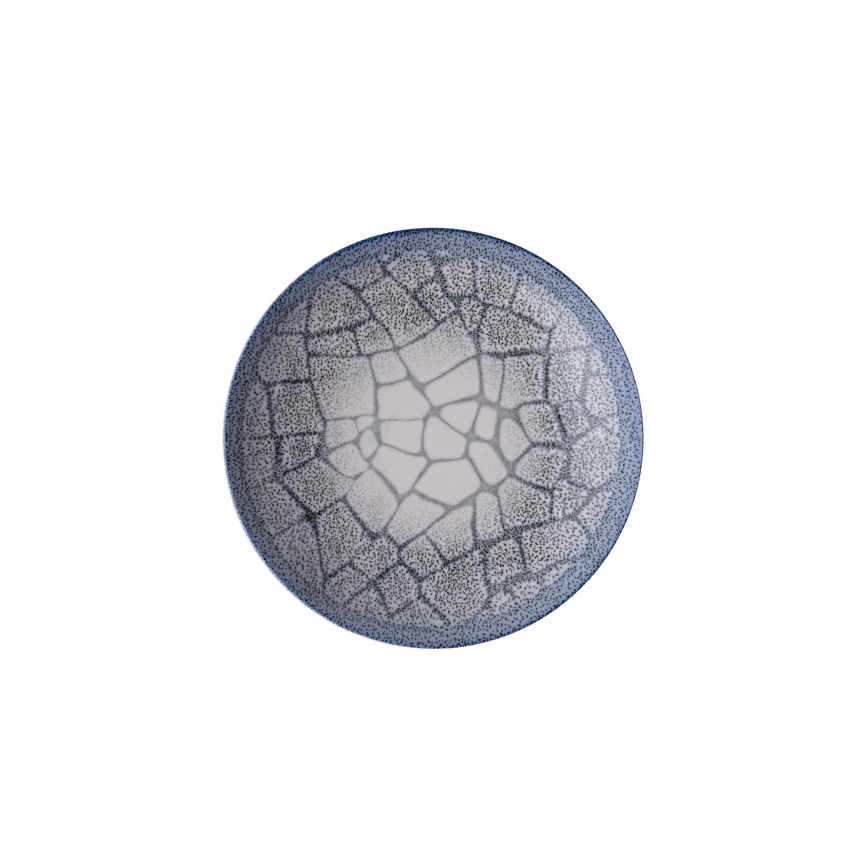 Vakariņu servīze 24 gab., zila/porcelāns