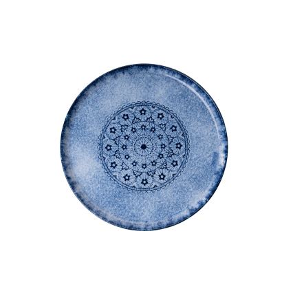 Vakariņu servīze, 27 gab., zila/porcelāns