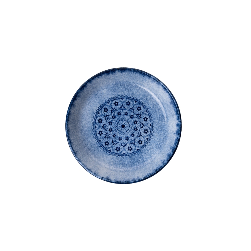 Vakariņu servīze, 27 gab., zila/porcelāns