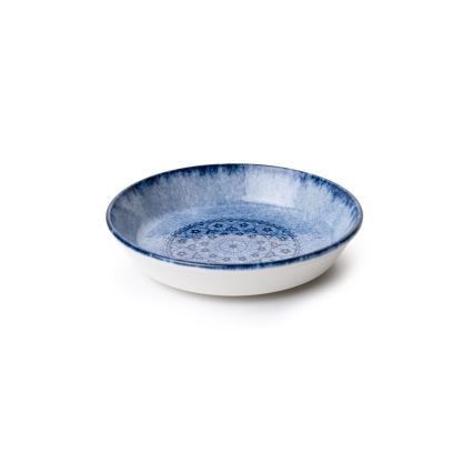 Vakariņu servīze, 27 gab., zila/porcelāns