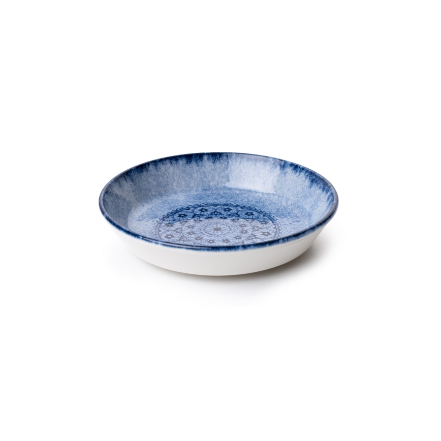 Vakariņu servīze, 27 gab., zila/porcelāns