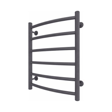 Vannas istabas dvieļu radiators INOX CLASSIC 120W/230V 57x43 cm nerūsējošais tērauds/antracīts