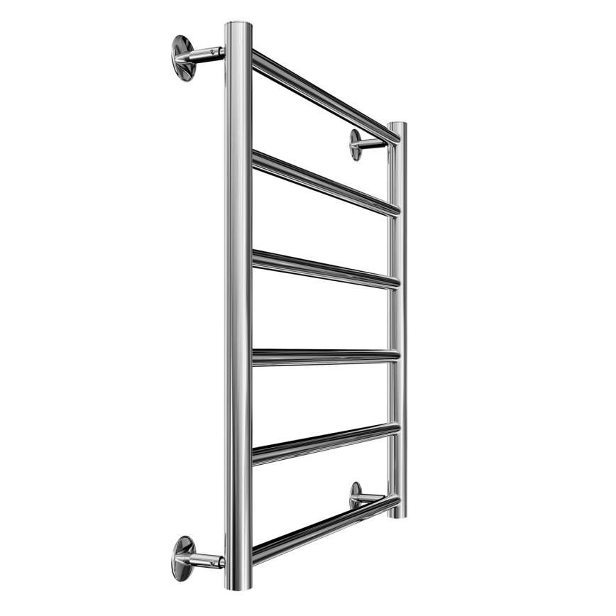 Vannas istabas dvieļu radiators INOX FLAT 122W/230V 57x43 cm nerūsējošais tērauds/pulēts hroms