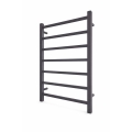 Vannas istabas dvieļu radiators INOX TOKIO 161W/230V 77x53 cm nerūsējošais tērauds/antracīts