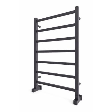 Vannas istabas dvieļu radiators INOX TOKIO 161W/230V 77x53 cm nerūsējošais tērauds/antracīts