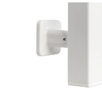 Vannas istabas dvieļu žāvētājs ar termostatu AVANGARD 227W 120x48cm balts, kreisais