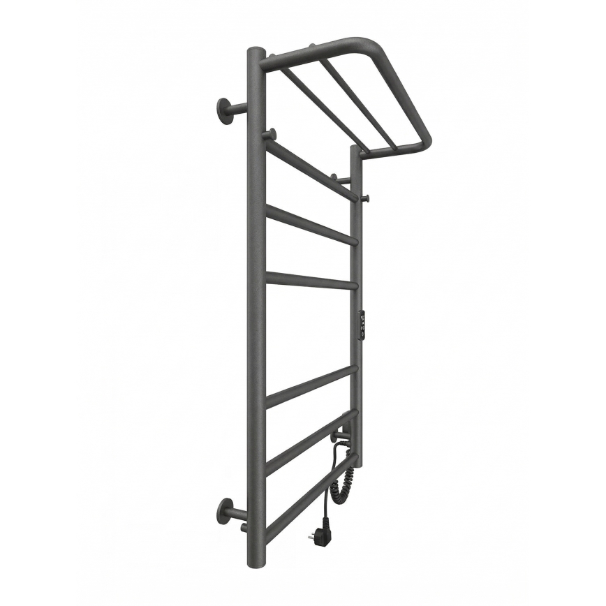 Vannas istabas dvieļu žāvētājs HOME 95W/230V 77x53 cm nerūsējošais tērauds/antracīts labais