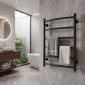 Vannas istabas dvieļu žāvētājs INOX CLASSIC 120W/230V 57x43 cm nerūsējošais tērauds/melns