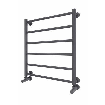 Vannas istabas dvieļu žāvētājs INOX FLAT 122W/230V 57x43 cm nerūsējošais tērauds/antracīts