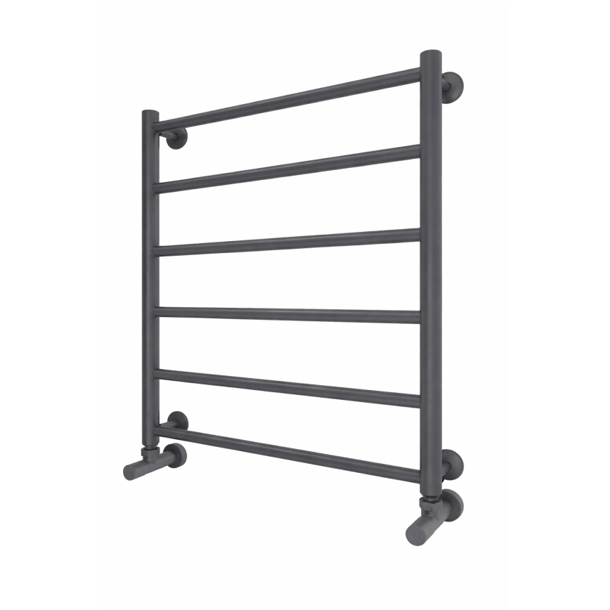 Vannas istabas dvieļu žāvētājs INOX FLAT 122W/230V 57x43 cm nerūsējošais tērauds/antracīts