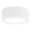 Vannas istabas griestu gaismeklis ar sensoru CLEO 1xE27/24W/230V Ø 20 cm IP54 balts