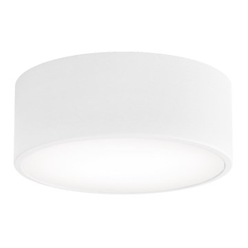 Vannas istabas griestu gaismeklis ar sensoru CLEO 1xE27/24W/230V Ø 20 cm IP54 balts
