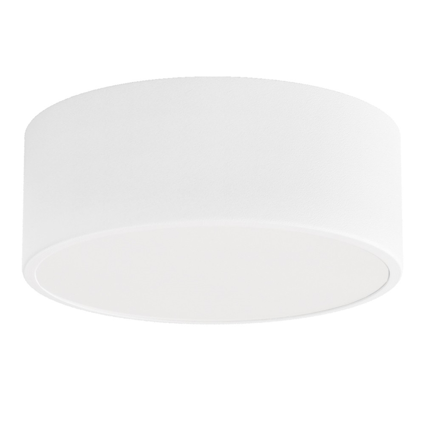Vannas istabas griestu gaismeklis ar sensoru CLEO 1xE27/24W/230V Ø 20 cm IP54 balts