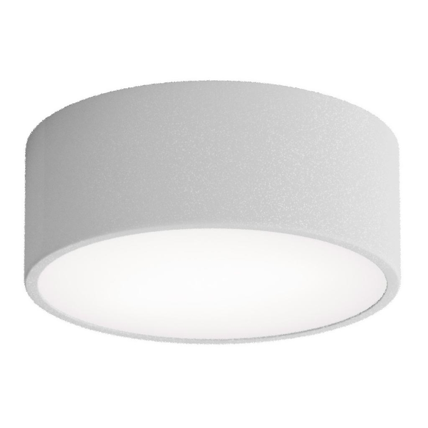 Vannas istabas griestu gaismeklis ar sensoru CLEO 1xE27/24W/230V Ø 20 cm IP54 pelēks