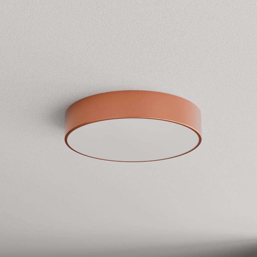 Vannas istabas griestu gaismeklis ar sensoru CLEO 3xE27/24W/230V Ø 40 cm vara krāsā IP54