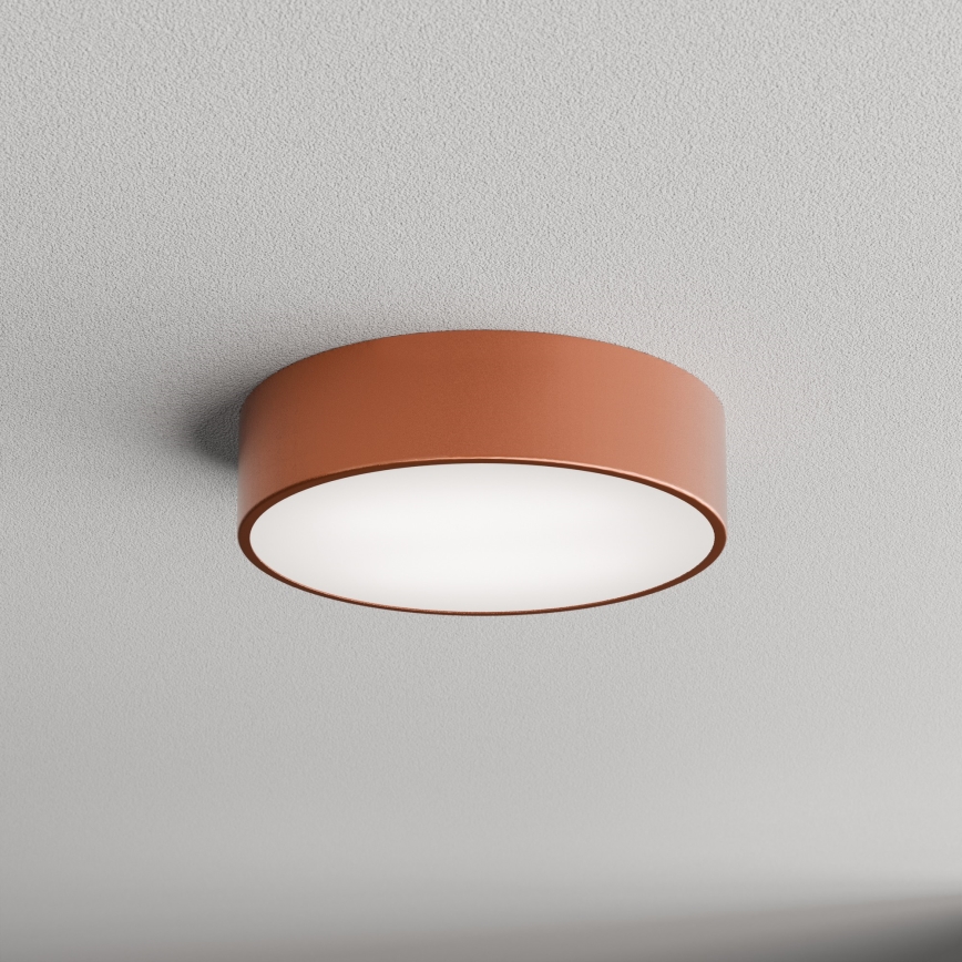 Griestu lampa vannas istabai CLEO ar sensoru, 2xE27/24W/230V, Ø 30 cm, vara krāsas, IP54