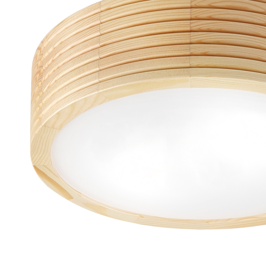 Vannas istabas griestu gaismeklis NATURAL MODERN 2xE27/15W/230V IP54 pr. 27,5 cm no priedes