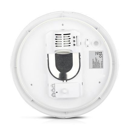 Vannas istabas griestu lampa ar sensoru 1xE27/60W/230V IP44 ø 29,6 cm