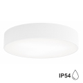 Vannas istabas griestu lampa ar sensoru CLEO 3xE27/24W/230V d. 40 cm balta IP54