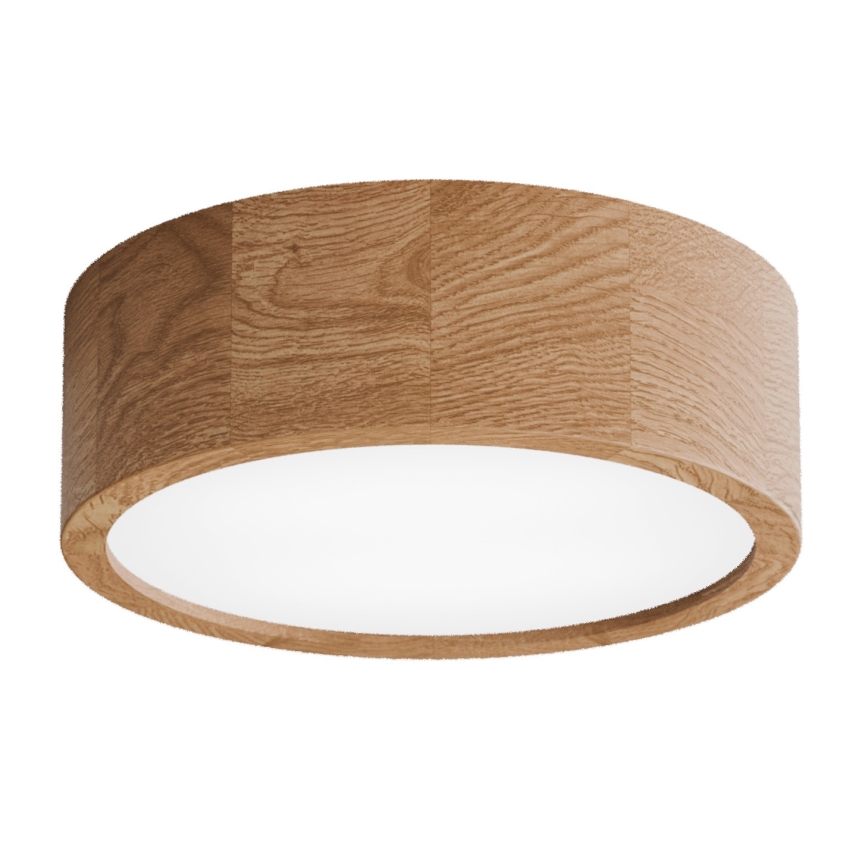 Vannas istabas griestu lampa CLEO 2xE27/24W/230V IP54 d. 27,5 cm ozols