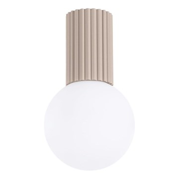 Vannas istabas griestu lampa HALO 1xG9/8W/230V d. 12 cm IP44 bēša