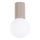 Vannas istabas griestu lampa HALO 1xG9/8W/230V d. 12 cm IP44 bēša