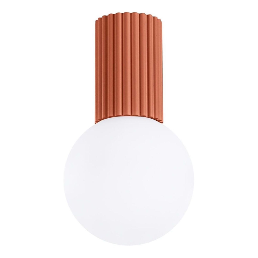 Vannas istabas griestu lampa HALO 1xG9/8W/230V d. 12 cm IP44 oranža