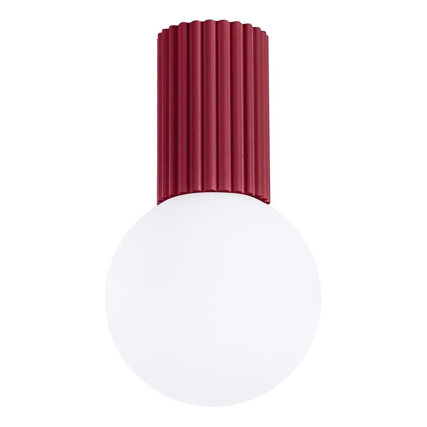 Vannas istabas griestu lampa HALO 1xG9/8W/230V d. 12 cm IP44 sarkana