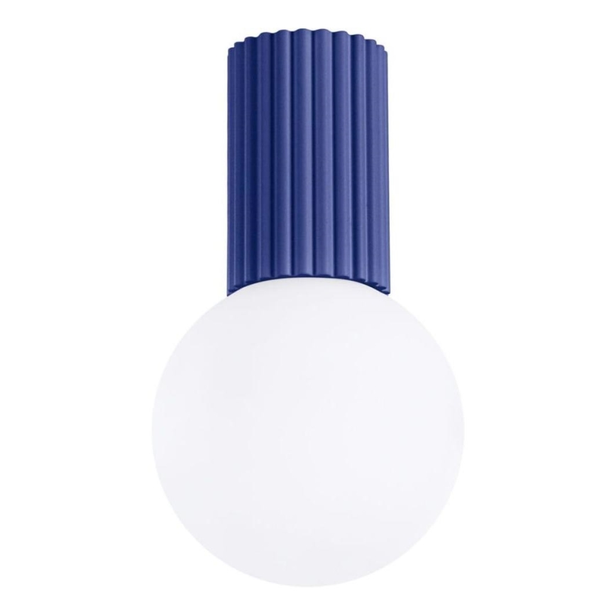 Vannas istabas griestu lampa HALO 1xG9/8W/230V d. 12 cm IP44 zila