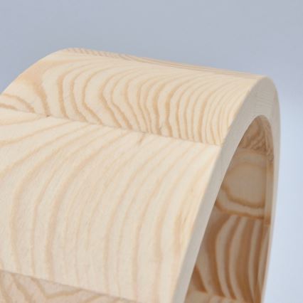 Vannas istabas griestu lampa NATURAL 3xE27/15W/230V IP54 priede ø 37 cm - FSC sertificēts