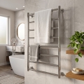 Vannas istabas kāpņu tipa dvieļu žāvētājs INOX FLAT 163W/230V 77x53 cm nerūsējošais tērauds/spīdīgs hroms