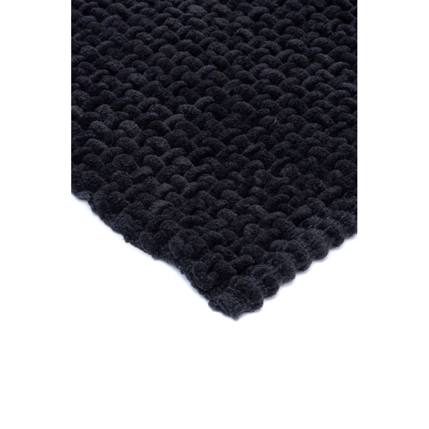 Vannas istabas paklājs BELWEDER 60x100 cm melns