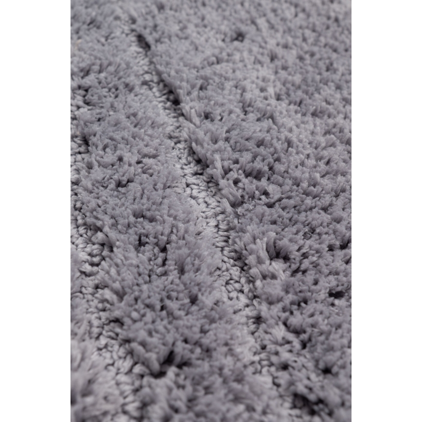 Vannas istabas paklājs CARMEN 50x80 cm pelēks