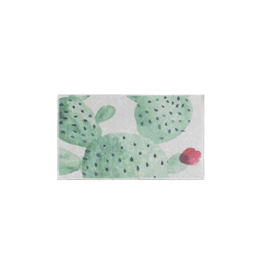Vannas istabas paklājs GREEN 40x60 cm zaļa