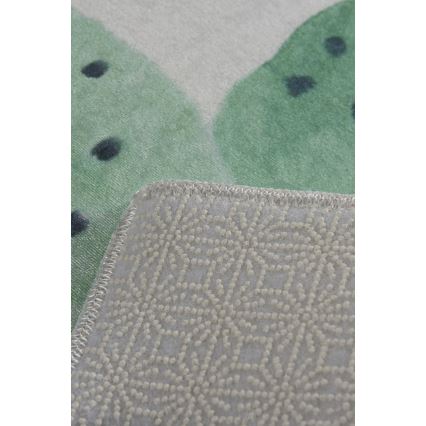 Vannas istabas paklājs GREEN 40x60 cm zaļa