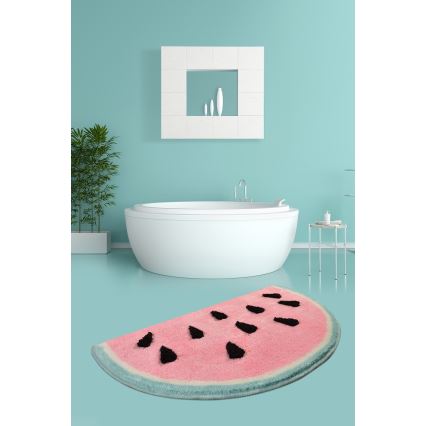 Vannas istabas paklājs KARPUZ 60x100 cm melone
