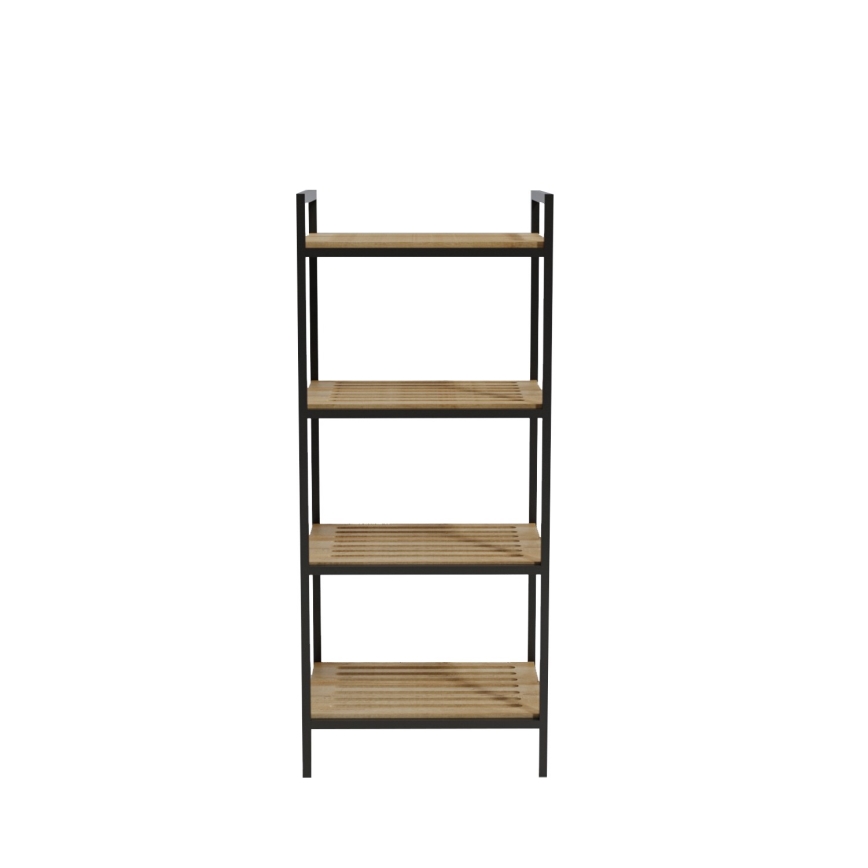 Vannas istabas plaukts STRALSUND 110x45 cm ozols/melna
