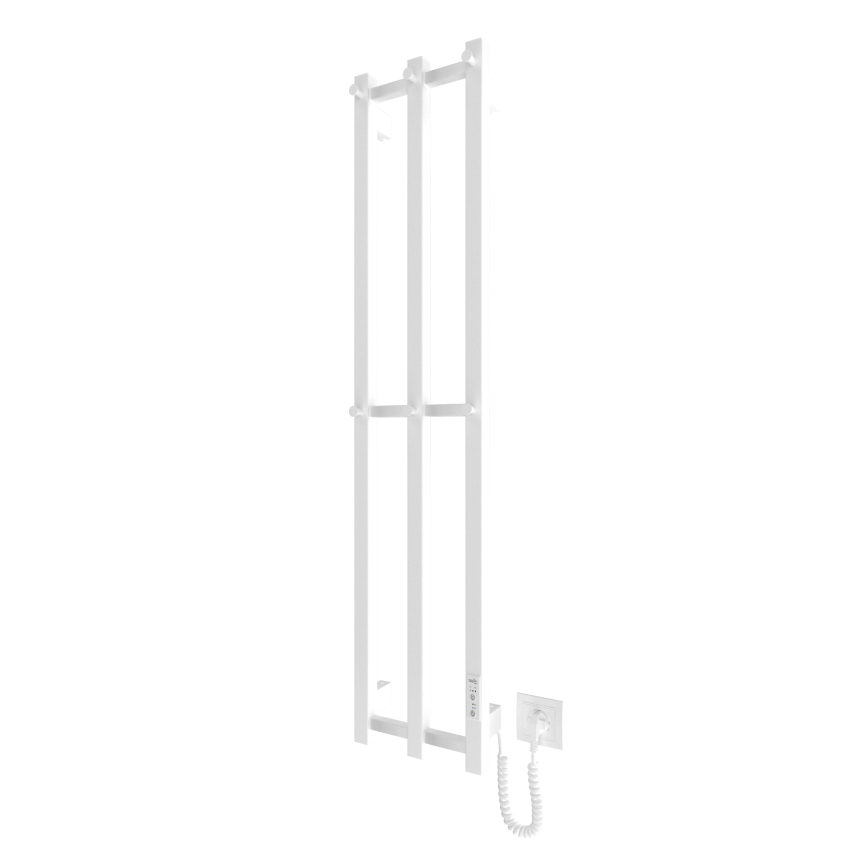 Vannas istabas radiators HF SLIM 110W/230V 117x25 cm balta leņķa