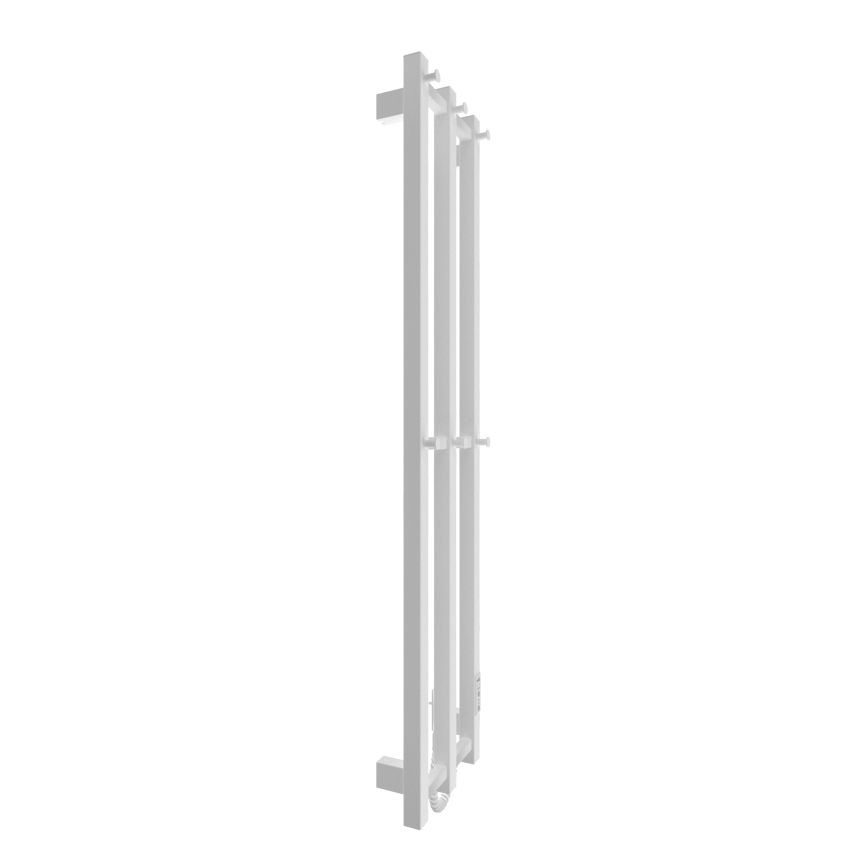 Vannas istabas radiators HF SLIM 110W/230V 117x25 cm balta leņķa