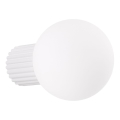 Vannas istabas sienas lampa HALO 1xG9/8W/230V d. 12 cm IP44 balta