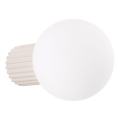 Vannas istabas sienas lampa HALO 1xG9/8W/230V d. 12 cm IP44 krēmkrāsa
