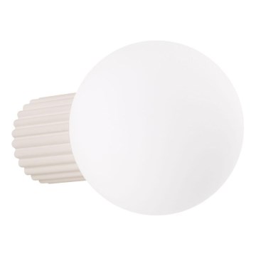 Vannas istabas sienas lampa HALO 1xG9/8W/230V d. 12 cm IP44 krēmkrāsa