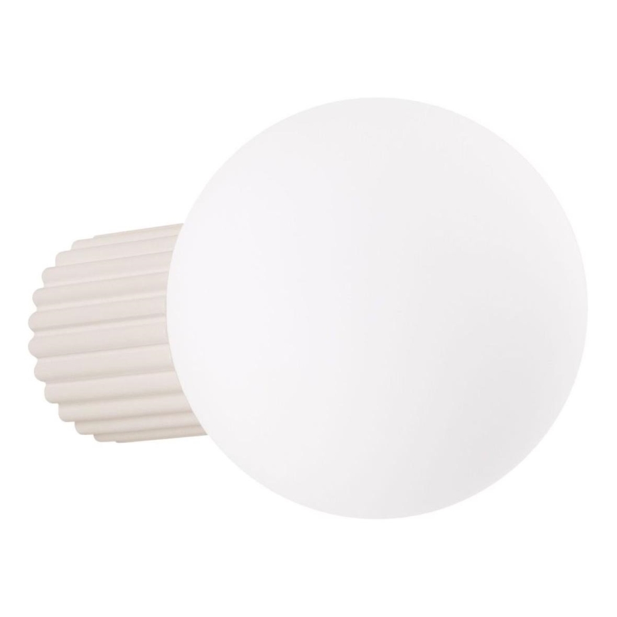 Vannas istabas sienas lampa HALO 1xG9/8W/230V d. 12 cm IP44 krēmkrāsa