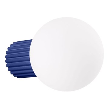 Vannas istabas sienas lampa HALO 1xG9/8W/230V d. 12 cm IP44 zila