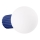 Vannas istabas sienas lampa HALO 1xG9/8W/230V d. 12 cm IP44 zila